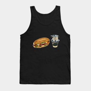 Vietnamese Bánh Mì & Cà Phê Sữa (Banh Mi and Cafe au Lait) Tank Top